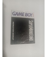 Super Mario Land Instruction Manual Booklet Nintendo Game Boy Authentic - £8.85 GBP