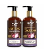 WOW Skin Red Onion Black Seed Oil Shampoo 300ML Red Onion Hair Condition... - £30.88 GBP