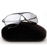 NEW TOM FORD TOM N.6 01C Black Sunglasses 61-11-135mm B48mm Italy - $563.49