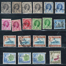 British Rhodesia and Nyasaland . Fine Old Used Stamps set . - £0.87 GBP