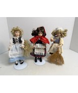 Dianna Effner 9 Inch Cinderella, Little Red Riding, and Rapunzel - $37.05