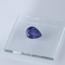 1.48ct Natural Purple Sapphire Loose Gemstone Pear 8x6mm (video available) - £67.78 GBP