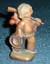 Ferrandiz Anri &quot;Tracker&quot; Hand Carved Wood Figurine Made In Italy 3&quot; Tall - GIFT - $67.89