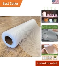 BPA-Free 17.7&quot; x 33 FT Non-Slip Waterproof Shelf Liner for Secure Storage - $55.50