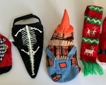 Bearded Dragon Outfit Clothing Costume Bundle Scarecrow Santa Scarf - $24.74