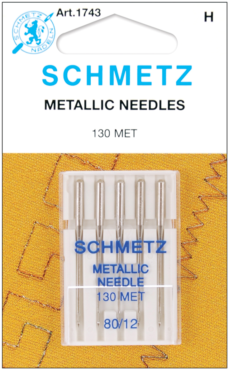 Primary image for Schmetz Metallic Machine Needles-Size 12/80 5/Pkg