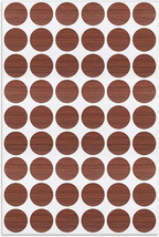Uxcell Screw Hole Covers Stickers Textured Self-Adhesive Stickers for Wood Furni - £8.90 GBP