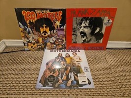 Lot of 3 Frank Zappa Records: 200 Motels, Chunga&#39;s Revenge, Mothermania - £67.22 GBP