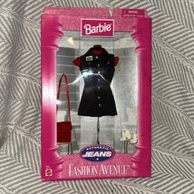 Barbie Fashion Avenue Authentic Jeans Vintage 1997 Dress New E4 - $19.55