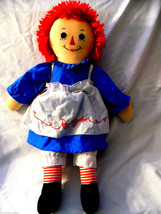 HUGE Raggedy Ann Rag Doll (29 INCHES) Made by Applause - £81.00 GBP