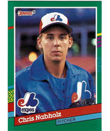 1991 Donruss #667 Chris Nabholz Montreal Expos Rookie Card - £1.38 GBP