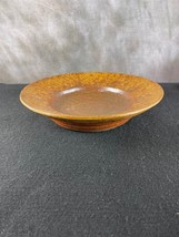 Vintage 1960&#39;s Studio Rustic Pottery Serving Dish Stoneware Signed By Artist - £62.51 GBP
