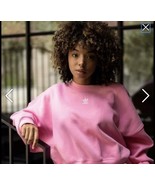 XS Adidas Women&#39;s Sweatshirt Adicolor Essentials Fleece Casual Pullover ... - $949.78 MXN