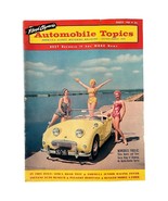 Vintage March 1960 Floyd Clymer&#39;s Auto Mobile Topics Motoring Magazine S... - $51.29 CAD