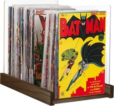 Comic Book Stand Display Holder Storage Shelf Plastic Organizer Graded H... - £49.14 GBP