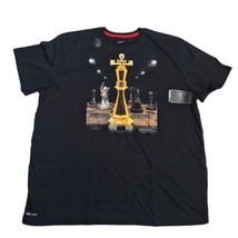  Nike LeBron James Chess King Black T Shirt 579547 010 Sportswear Men Size 3XL - £27.65 GBP