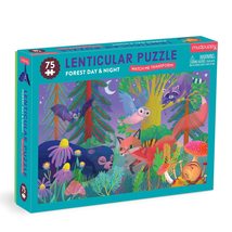 Mudpuppy Forest Day & Night 75 Piece Lenticular Puzzle from Mudpuppy, Colorful F - $12.71