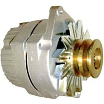 NEW ALTERNATOR 12 VOLT 1-WIRE UNIVERSAL TYPE WITH WIDE DOUBLE PULLEY - $123.26