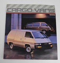 1986 Toyota Cargo Vans Dealer Showroom Sales Brochure Guide Catalog - £14.85 GBP