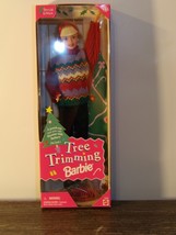 1998 Tree Trimming Barbie Christmas Special Edition Doll #22967 Mattel Vtg - New - £32.28 GBP