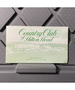 Country Club Golf Course Scorecard Hilton Head South Carolina Used Vinta... - $12.32 CAD