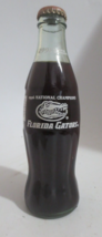 Coca-Cola Classic Florida Gators 1996 National Champions Bottle 8 Oz Full - £2.77 GBP