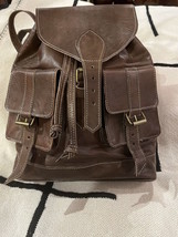 Leather Backpacks, Leather backpacks black, Leather backpacks brown - $94.16