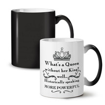 Queen King Powerful NEW Colour Changing Tea Coffee Mug 11 oz | Wellcoda - £15.97 GBP