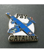 US NAVY PBY CATALINA AMPHIBIOUS BOAT AIRCRAFT LAPEL HAT PIN 1.25 INCHES - $5.64