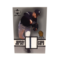 2001 Upper Deck Gold Glove Jersey Card Mike Mussina #GG-MMU HOF New York Yankees - £24.26 GBP