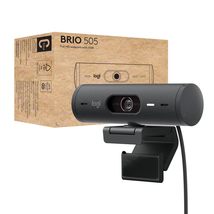 Logitech Brio 505 Full HD Webcam with auto Light Correction, auto-framing, Show  - £131.51 GBP