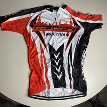 NEW Merida Multivan Men&#39;s Cycling Jersey size 3XL XXXL Orange White Biking C1 - £13.70 GBP