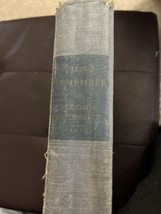 This I Remember By Eleanor Roosevelt 1949 First Edition History - £6.91 GBP