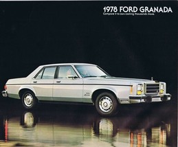 ORIGINAL Vintage 1978 Ford Granada Sales Brochure Book - £23.35 GBP