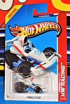 Hot Wheels New For 2013 Track Aces Series #130 Tarmac Attack White w/ PR5s - £1.95 GBP