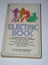 Electric Rock Paperback Book Vintage 1971 1st Printing Richard Robinson - $12.99