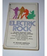Electric Rock Paperback Book Vintage 1971 1st Printing Richard Robinson - $17.82 CAD