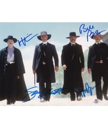 TOMBSTONE CAST SIGNED PHOTO 8X10 RP AUTOGRAPH BILL PAXTON VAL KILMER ++ - $19.99