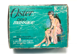 Vintage & Complete - 1969 Oster Duo Massage - Massager Vibrator - Model 205-01 - $59.39