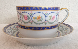 Haviland Limoges Coffee Tea Cup &amp; Saucer ETIOLLES Porcelain - $16.99