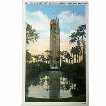 &quot;The Singing Tower&quot;, Mountain Lake Sanctuary, Lake Wales, FL, vtg postcard, 1930 - £15.67 GBP