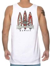 Shaka Mens Hawaiian Tank Top North Shore Surf Boards T-Shirt Tee Big &amp; Tall - £31.96 GBP