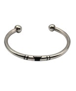 Sterling Silver Artisan Marked VII Cuff Bracelet 925 Weight 8 oz Size 6.5 - $147.26