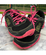 Fila Black And Pink DLS Foam Trail Running Sneakers Women&#39;s 8.5 - $692.61 MXN
