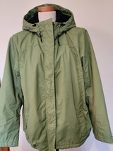 L.L. Bean Trail Model Hooded Rain Fleece Lined Jacket Coat Mens XXL  2XL... - $44.55