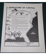 J E SIRRINE &amp; COMPANY FORTUNE MAGAZINE AD CLIPPING VINTAGE 1937 - $24.99