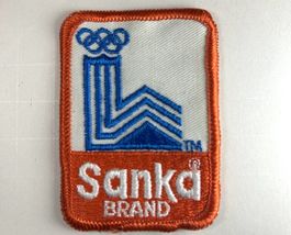 1980s Olympic Sanka brand patch orange - $7.79