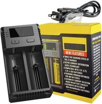 AAA, A, C, D, AA  Battery Charger External 2 Battery Capacity Fast Charging - $52.49 CAD