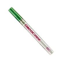 Marvy Deco Color Fine Point Green Paint Marker - High-Quality Art Supplies for P - £21.07 GBP