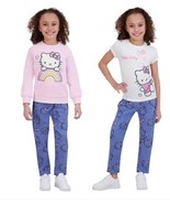 Hello Kitty Girls Boys Sweater T-Shirt Denim Pants Multicolor 3-Piece Un... - $65.19 CAD